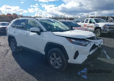 2025 Toyota Rav4 Hybrid Xle из США, поврежденный, VIN JTMRWRFV2SD323216